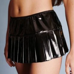 Micro Jupe En Vinyle