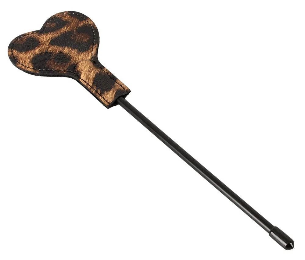Mini Cravache Cœur Léopard 1 Mini Cravache Cœur Léopard
