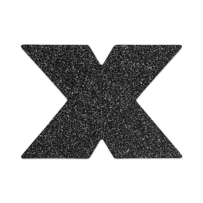 Bijoux Indiscrets Nippies Croix - Noir 2 Bijoux Indiscrets Nippies Croix - Noir – Image 2