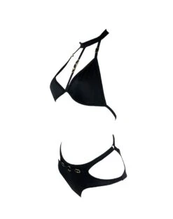 Playsuit Maillot Avec Bijoux Plaqués Or - Pebble 9 Playsuit Maillot Avec Bijoux Plaqués Or - Pebble -Maison Close Magasin playsuit swimwear pebble 5