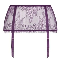 Maison Close Porte-jarretelles - Villa Satine - Violet -Maison Close Magasin porte jarretelles villa satine violet 2