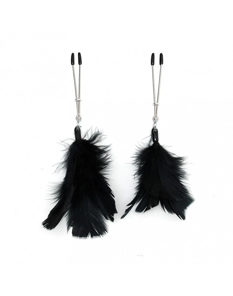 Pinces Tétons Avec Plumes 1 Pinces Tétons Avec Plumes