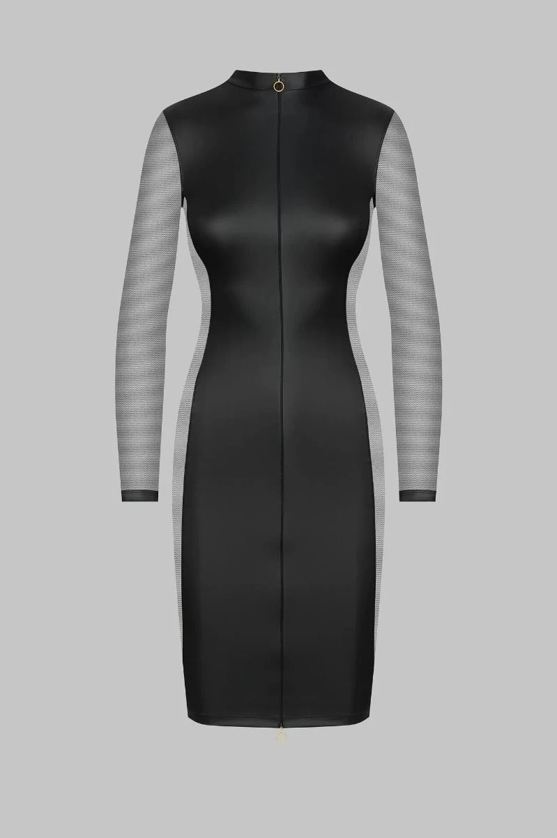 Maison Close Robe Ouvrable à Double Sens - Chambre Noire Or 4 Maison Close Robe Ouvrable à Double Sens - Chambre Noire Or – Image 4