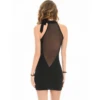 Robe En Lycra Et Résille - Cécily