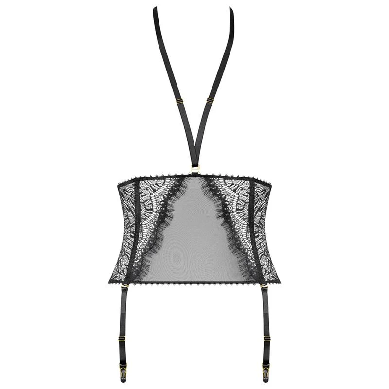 Maison Close Serre-taille Porte-jarretelles - Accroche Coeur 2 Maison Close Serre-taille Porte-jarretelles - Accroche Coeur – Image 2