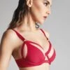 Maison Close Soutien-gorge Balconnet - Tapage Nocturne - Rouge
