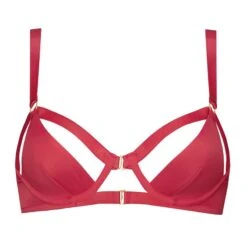 Maison Close Soutien-gorge Balconnet - Tapage Nocturne - Rouge 11 Maison Close Soutien-gorge Balconnet - Tapage Nocturne - Rouge -Maison Close Magasin sg balconnet tapage nocturne 6