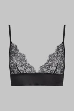 Maison Close Soutien-gorge Triangle Bustier - Rendez-vous Noir 7 Maison Close Soutien-gorge Triangle Bustier - Rendez-vous Noir -Maison Close Magasin soutien gorge bustier rendez vous noir 4 1