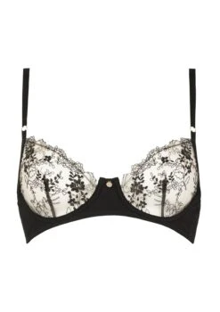 Soutien-gorge Corbeille En Tulle Brodé - Après Minuit