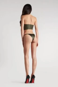 Maison Close Soutien-gorge Bustier - Rendez-vous Kaki