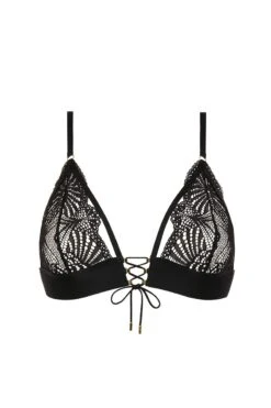 Soutien-gorge Triangle En Dentelle Avec Laçage - Enlace Moi