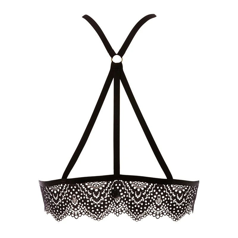 Soutien-gorge Triangle En Tulle Et Dentelle - Nommée Désir 3 Soutien-gorge Triangle En Tulle Et Dentelle - Nommée Désir – Image 3