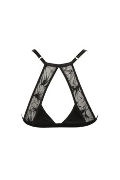 Soutien-gorge Triangle En Satin Et Dentelle - Nuit à Broadway -Maison Close Magasin soutien gorge triangle nuit a broadway 8