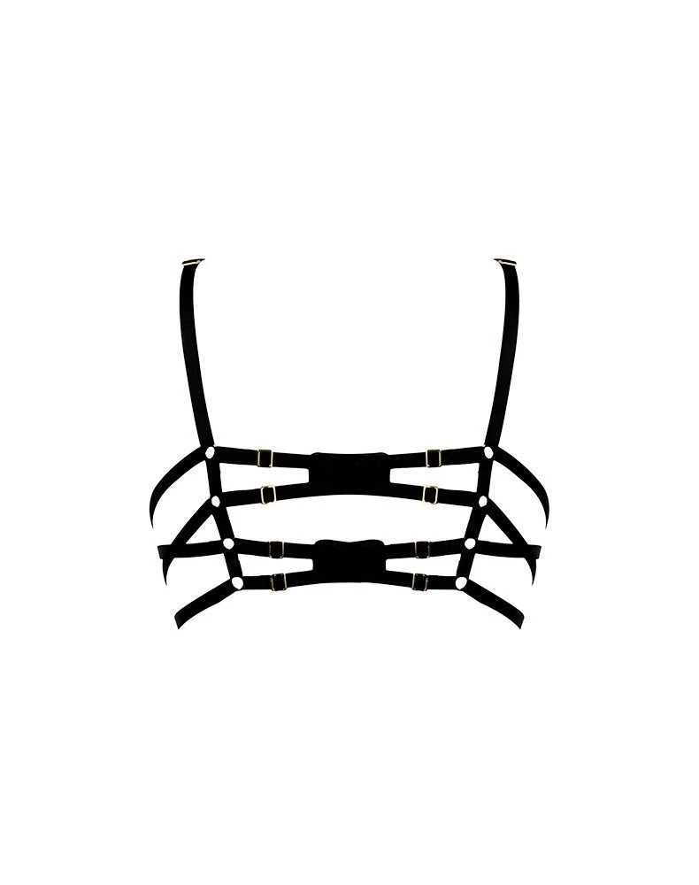 Soutien-gorge En Soie Et Tulle - Dahlia - Strappy Soft Bra 1 Soutien-gorge En Soie Et Tulle - Dahlia - Strappy Soft Bra