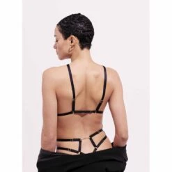 Harnais String Avec Bijou Argent - Johnny -Maison Close Magasin string harnais johnny argent 3