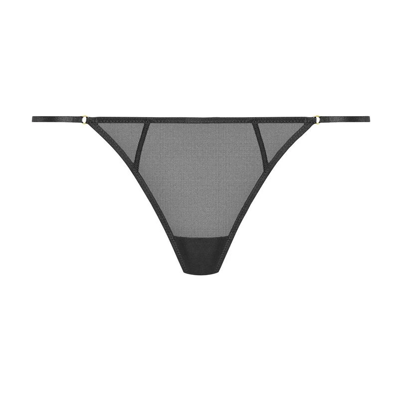 Maison Close Mini String - L'Amoureuse - Dahlia Noir 3 Maison Close Mini String - L'Amoureuse - Dahlia Noir – Image 3