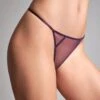 Maison Close Mini String - L'Amoureuse - Orchidée Violette