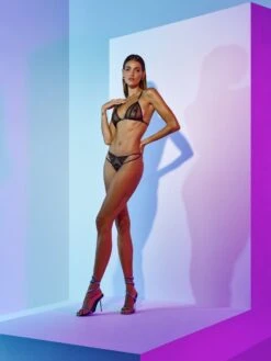 String Avec Lanières à Perles - Manhattan -Maison Close Magasin string lanieres manhattan 9