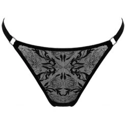 String En Tulle Brodé Avec Bijou Argent - Maaya