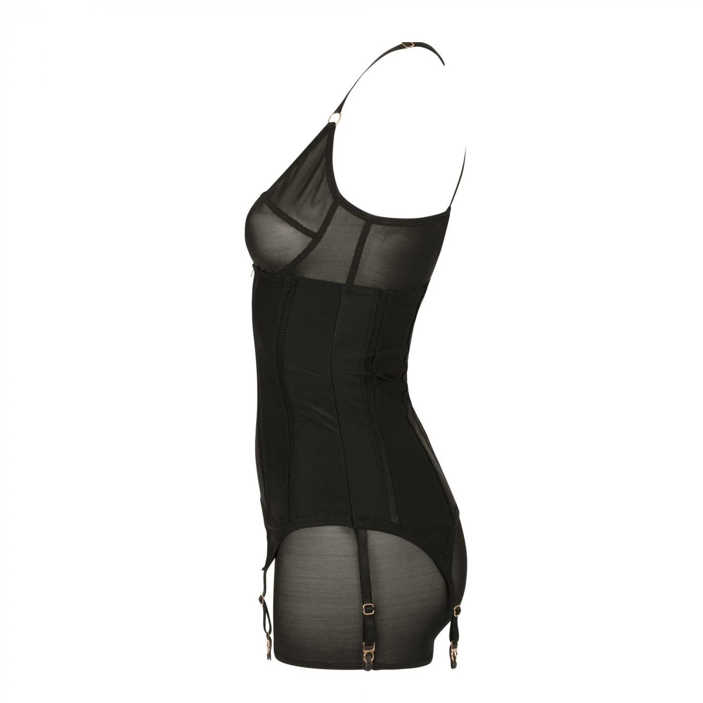 Guêpière Avec Bretelles Fines Croisées - Svetlana 5 Guêpière Avec Bretelles Fines Croisées - Svetlana – Image 5