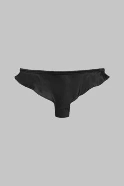 Maison Close Tanga En Soie - Rendez-vous Noir 11 Maison Close Tanga En Soie - Rendez-vous Noir -Maison Close Magasin tanga rendez vous noir 5