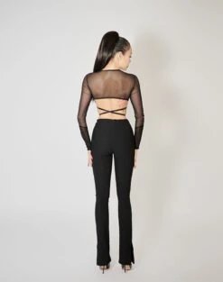 Top Cache-cœur En Résille - Obsidian -Maison Close Magasin top resille obsidian meh top 1