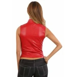 Top En Similicuir Rouge 5 Top En Similicuir Rouge -Maison Close Magasin top similicuir rouge 3