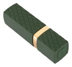 Mini Vibro Rouge-à-lèvres - Emerald Love -Maison Close Magasin vibro lipstick emerald gold 3