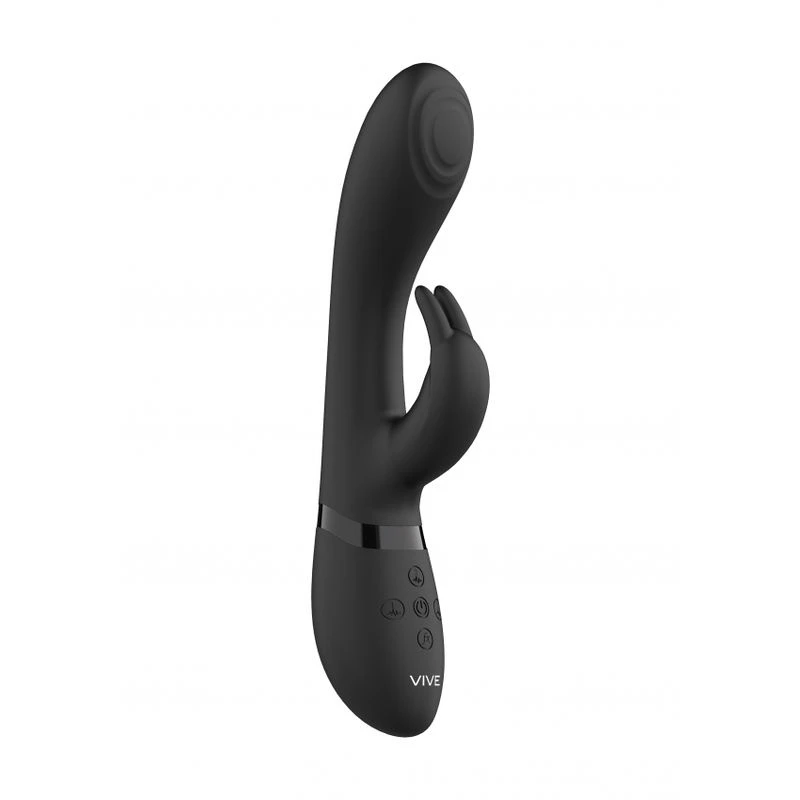 Vive Vibromasseur Rabbit Cato - Noir 4 Vive Vibromasseur Rabbit Cato - Noir – Image 4