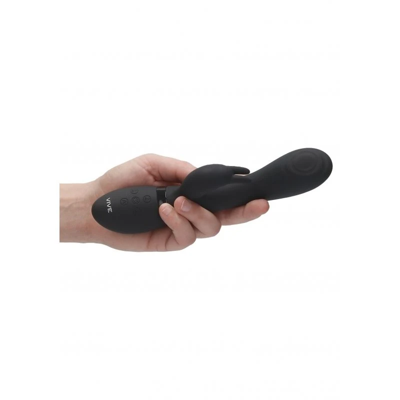 Vive Vibromasseur Rabbit Cato - Noir 2 Vive Vibromasseur Rabbit Cato - Noir – Image 2