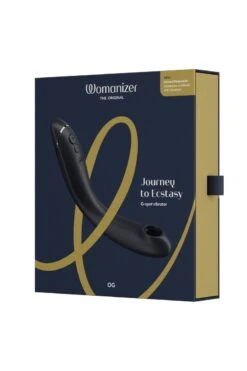 Womanizer Spécial Point G - OG - Gris Foncé 7 Womanizer Spécial Point G - OG - Gris Foncé -Maison Close Magasin vibromasseur womanizer og dark grey 4