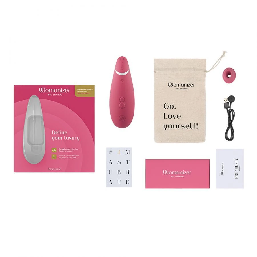 Womanizer Premium 2 - Raspberry 5 Womanizer Premium 2 - Raspberry – Image 5