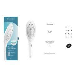 Womanizer Wave Stimulateur Douche - Blanc -Maison Close Magasin womanizer wave blanc 6