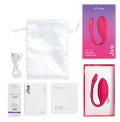 We-Vibe Oeuf Vibrant Télécommandé Jive - Rose -Maison Close Magasin wvi jive electric pink packaging 6