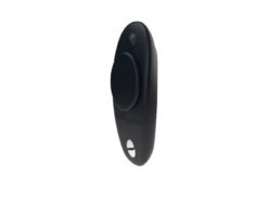 We-Vibe Galet Vibrant Aimanté Et Télécommandé Moxie - Noir -Maison Close Magasin wvi moxie satin black product image 3.tif