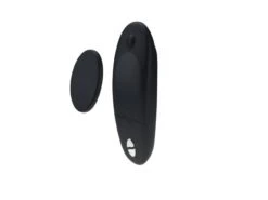 We-Vibe Galet Vibrant Aimanté Et Télécommandé Moxie - Noir -Maison Close Magasin wvi moxie satin black product image 6.tif