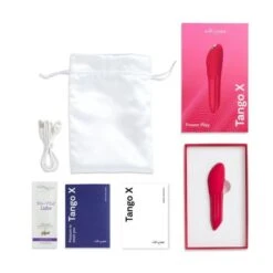 We-Vibe Galet Vibrant Tango X - Rouge Cerise -Maison Close Magasin wvi tangox red pdp 06