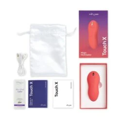We-Vibe Galet Vibrant Touch X - Corail -Maison Close Magasin wvi touchx dalia pdp 06