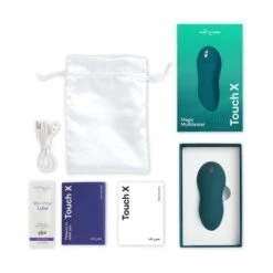 We-Vibe Galet Vibrant Touch X - Vert -Maison Close Magasin wvi touchx green pdp 06